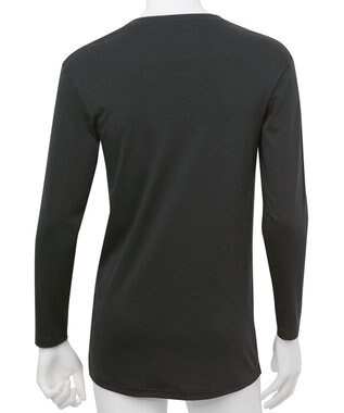 WACOAL MEN WACOAL MEN あったかインナー Vネック 8分袖 綿100％ 保温性 やわらかさが続く 静電気が起こりにくい 毛玉になりにくい 後裾長め設計 インナー WL6103 /ワコールメン ブラック