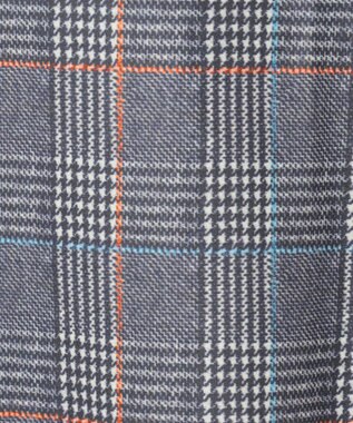 23区GOLF 【WOMEN】チェック長袖ポロシャツ ネイビー系3