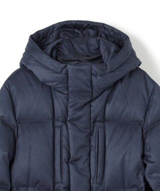 JOSEPH HOMME コマスエード　ダウンコート ネイビー系