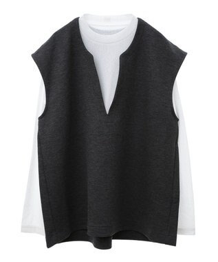 Green Parks ＳＥＴ２点　ダンボールベスト＋インナー Dark Gray Mixture