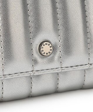 style code 【MERCURYDUO/マーキュリーデュオ】スタッズキルティング　口金ミニ財布 シルバー