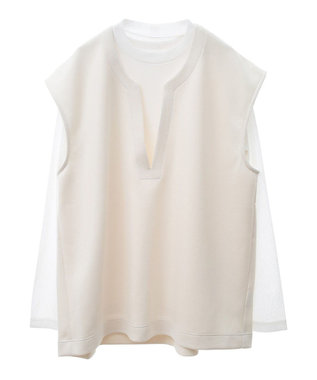 Green Parks ＳＥＴ２点　ダンボールベスト＋インナー Ecru