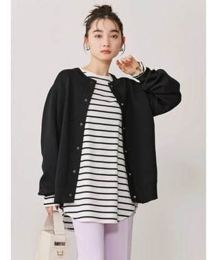 AMERICAN HOLIC エコカルットクルーネックカーディガン