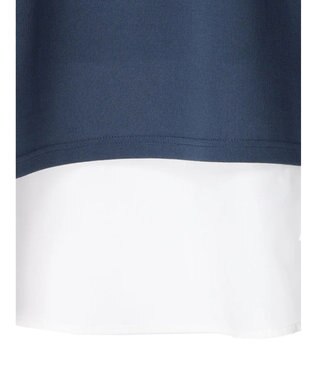 CRAFT STANDARD BOUTIQUE 布帛切替デザインプルオーバー Navy