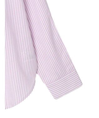 earth music&ecology ドルマンストライプシャツ Stripe Pink