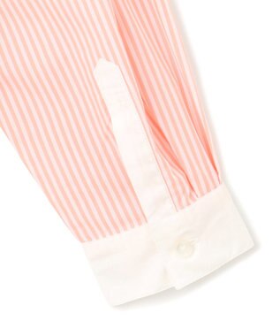 J.PRESS YORK STREET 【WOMEN】コットンタイプライター ブラウス オレンジ系1