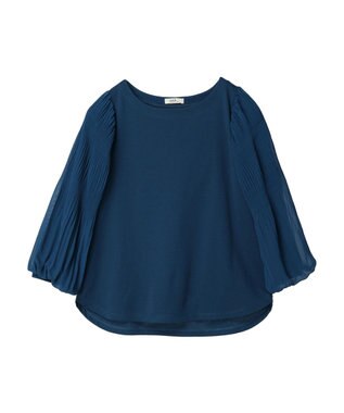 earth music&ecology マジョリカプリーツプルオーバー Dark Blue