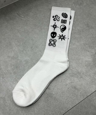 WEGO パターンデザインソックス（R） 柄24