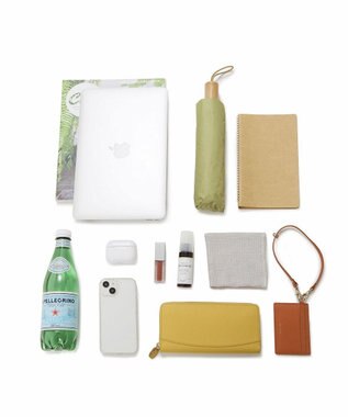 TOPKAPI 【Breath TOPKAPI】NORM ノーム リサイクル ポリエステル シュリンクレザー コンビ A4 トート バッグ グレージュ