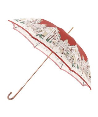 MOONBAT 【日本製】ダックス (DAKS) 長傘 街並みカラープリント