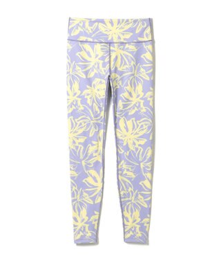 Chacott Chacott BALANCE Playful フラワーレギンス ラベンダープリント