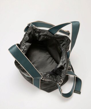 TOPKAPI 【TREASURE TOPKAPI】パデット ベルト付き 2wayトートバッグ カーキ