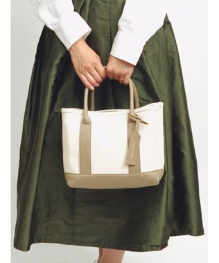 UNBILLION 【テレビ ドラマ着用アイテム】cachecache パーテーションキャンバスバッグ オーク