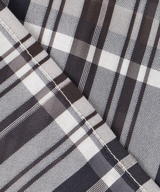 UNFILO シアー2WAYブラウス マドラスチェック