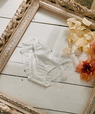 San-ai Resort（三愛水着楽園） エレガントコレクション【2505】ノーマルショーツ ホワイト