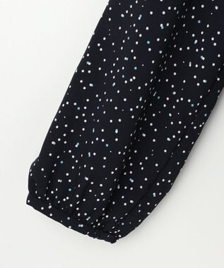 J.PRESS LADIES S 幾何プリント カットソー ネイビーベース系