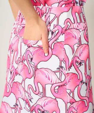 FILA GOLF／marie claire 【Loudmouth】柄スカート Pink Panic