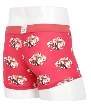 une nana cool 2026年お年賀「まるっとうまくいく」 メンズボクサーパンツ レッド