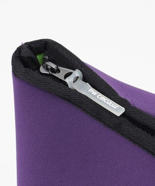 PW CIRCULUS 新色！【UNISEX】ロゴ トートバック クラッチバッグ付き パープル×ライム