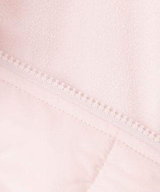 ANY KIDS 【洗濯機OK】中綿 ガーリー コート ピンク系