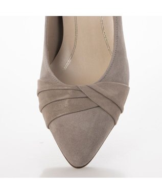 Riz raffinee <Riz raffinee>ドレープデザインパンプス オークスエード