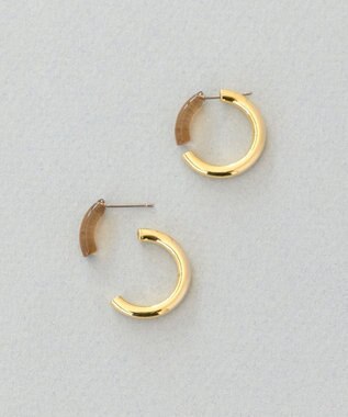 Phoebe アーバンキャンディフープピアス ベージュ ベージュ