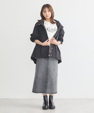 earth music&ecology マウンテンパーカー Black