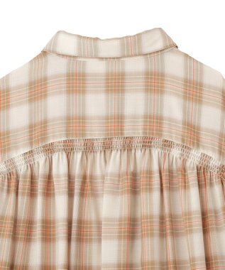 Green Parks 【しゃれシャツ】イージーケアシャーリングシャツ Beige