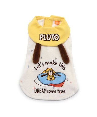 PET PARADISE ディズニー プルート サーモキープ Tシャツ 《おやすみ》 小型犬 ホワイト