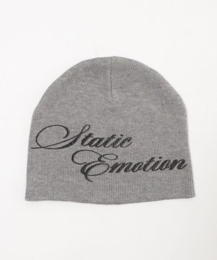 WEGO スプレープリントシングルニットワッチ グレー