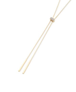 23区 スネークチェーン ラリエット ネックレス ゴールド系