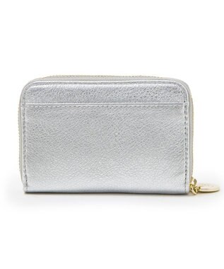 LANVIN en Bleu ペティアン キーケース小銭入れ シルバー