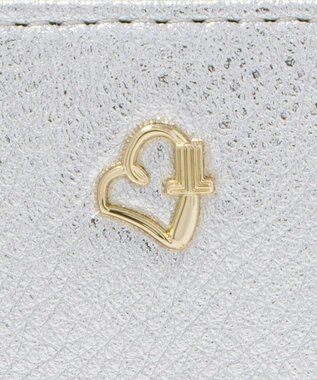 LANVIN en Bleu ペティアン キーケース小銭入れ シルバー