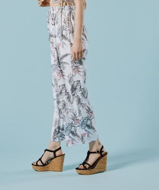 San-ai Resort（三愛水着楽園） ロングパンツ　M　【San-ai Resort（サンアイリゾート）】 ホワイト