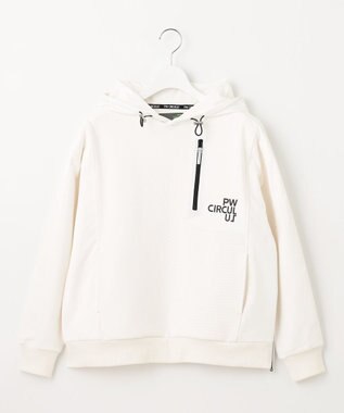 PW CIRCULUS 【WOMEN】DIMPLE  プルオーバー ゴルフウェア レディース ホワイト系