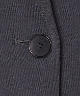 JOSEPH コンフォートクレープ　シングルブレストジャケット Slate