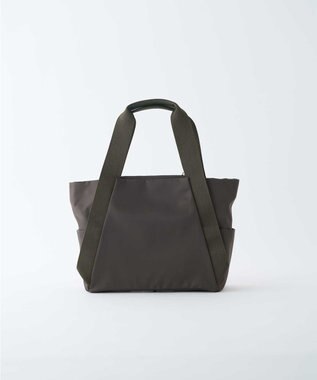 MIYABIYA LAQUOH【撥水加工】ミニマルナイロントート (M) カーキ