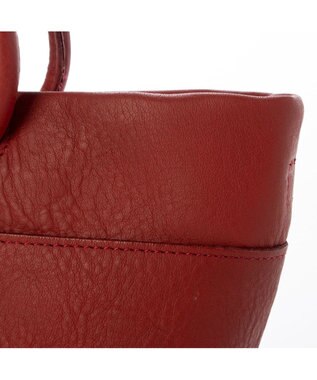 UNBILLION ペルケ perche / 姫路レザー丸手ハンドル2wayショルダー レッド