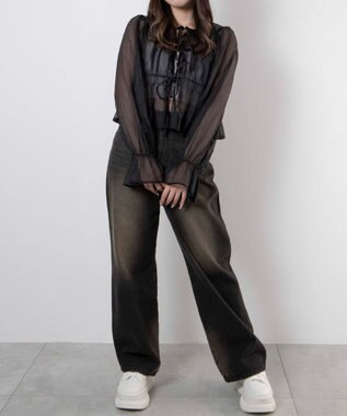 WEGO 厚底プラットフォームスニーカー ホワイト