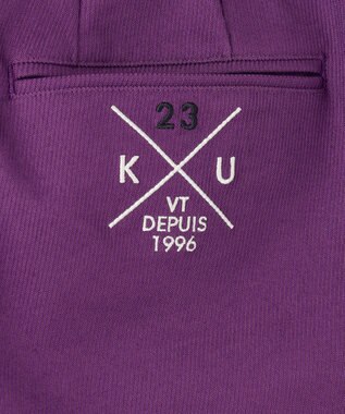 23区GOLF 【WOMEN】【ストレッチ】ハイパワーストレッチカルゼパンツ パープル系