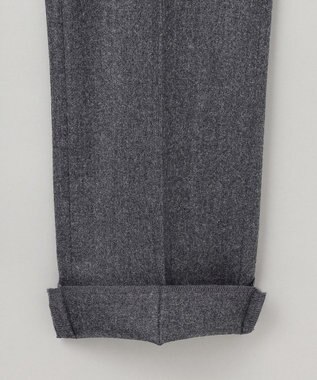 GOTAIRIKU 【CANONICO】サキソニー Super 120's ダブルブレストスーツ グレー系