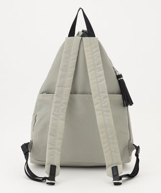 LA BAGAGERIE トライアングルリュックサック ライトグレー