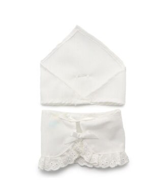 Mother garden しろたん ついてきちゃうしろたん マスコット 着せ替え服 《割烹着》 白