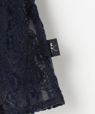 組曲 KIDS 【110-140㎝】スノウレース ワンピース ネイビー