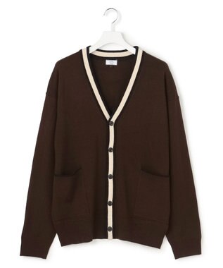 J.PRESS YORK STREET 【UNISEX】ハイゲージライン カーディガン