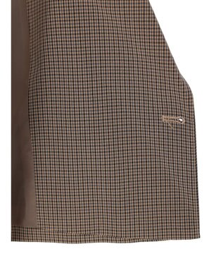 earth music&ecology ショートテーラードジャケット Check