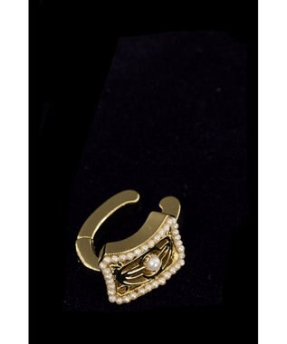 A.D.M.J. スクエアイヤーカフ(片側のみ) GOLD