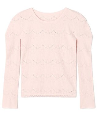 Chacott ノーソーイングクルーネックトップ