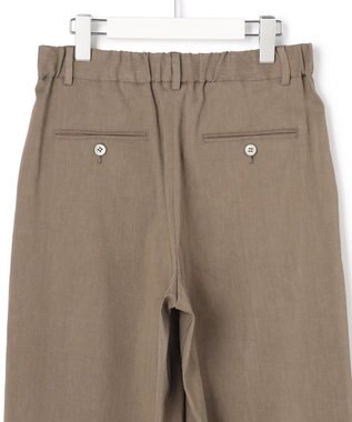 23区 【CanCam・CLASSY.掲載】リネンレーヨンストレッチ ワイドパンツ モカ系