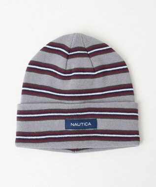 WEGO NAUTICA　STRIPS　KNIT　WATCH グレー